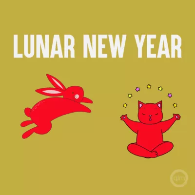 Label ideas for luna new year